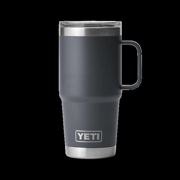 YETI Rambler Travel Mug 20oz/591ml - Charcoal